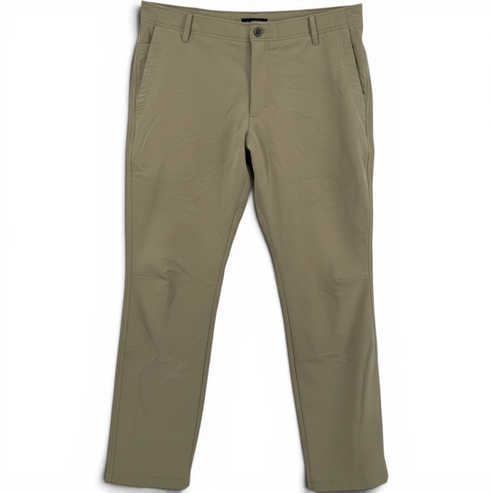 Hi-Tec Pants Mens 38x34 Khaki Hiking Trail Outdoor Performance Stretch Straight